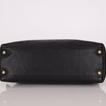 Chanel 2002 Caviar Acrylic Wood Shoulder Bag - FashioNica