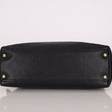 Chanel 2002 Caviar Acrylic Wood Shoulder Bag - FashioNica