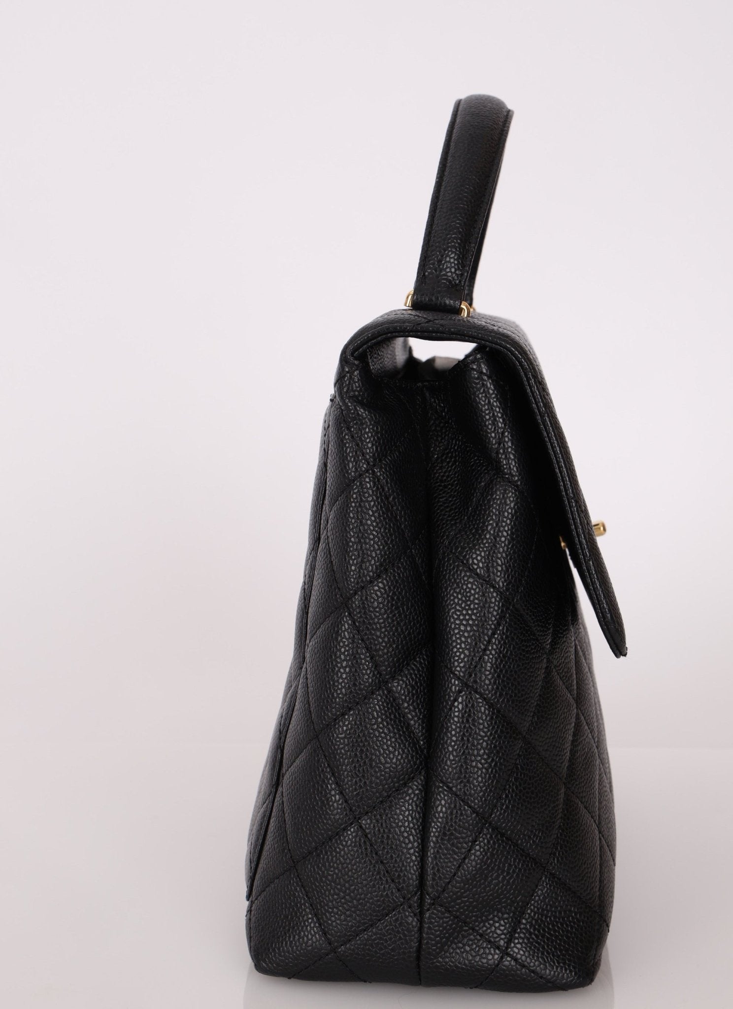 Chanel 2002 Caviar Kelly Top Handle - FashioNica