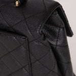 Chanel 2002 Caviar Kelly Top Handle - FashioNica