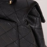 Chanel 2002 Caviar Kelly Top Handle - FashioNica