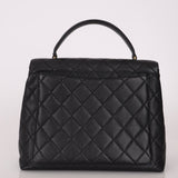 Chanel 2002 Caviar Kelly Top Handle - FashioNica