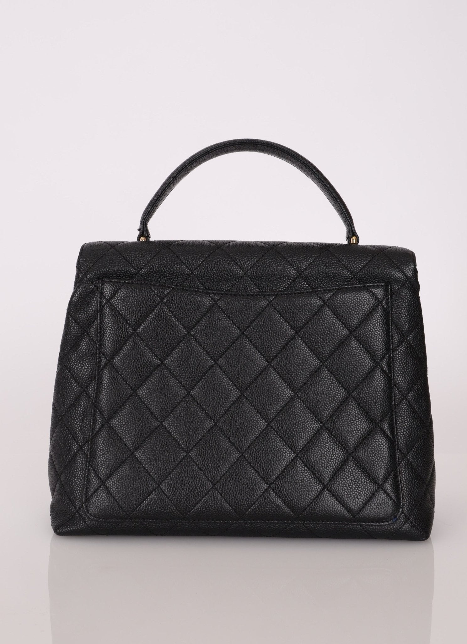 Chanel 2002 Caviar Kelly Top Handle - FashioNica