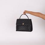 Chanel 2002 Caviar Kelly Top Handle - FashioNica