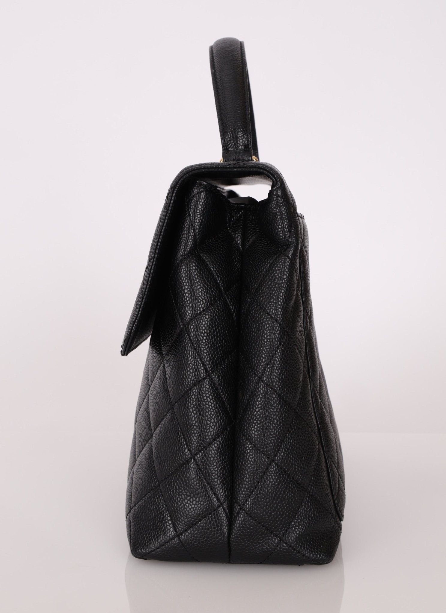 Chanel 2002 Caviar Kelly Top Handle - FashioNica