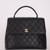 Chanel 2002 Caviar Kelly Top Handle - FashioNica