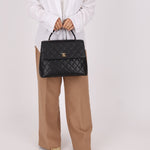 Chanel 2002 Caviar Kelly Top Handle - FashioNica