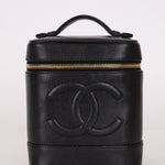 Chanel 2002 Caviar Timeless Vanity Bag 24K GP - FashioNica
