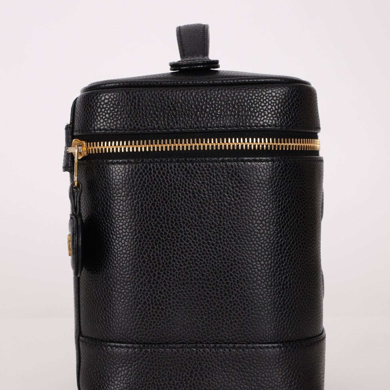 Chanel 2002 Caviar Timeless Vanity Bag 24K GP - FashioNica