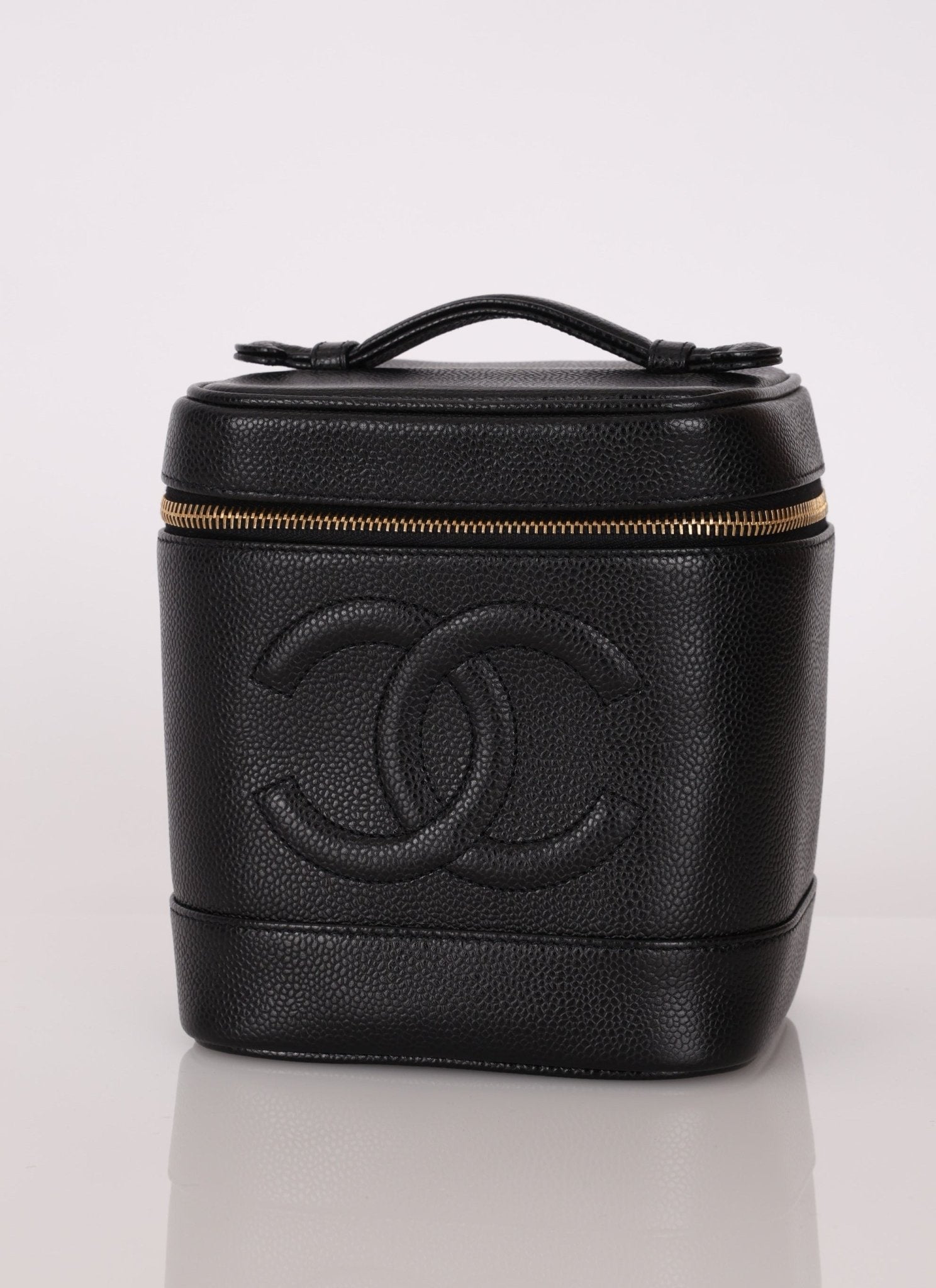 Chanel 2002 Caviar Vanity Bag - FashioNica