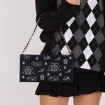 Chanel 2002 Coco Icons Symbol Canvas Pochette - FashioNica