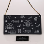 Chanel 2002 Coco Icons Symbol Canvas Pochette - FashioNica
