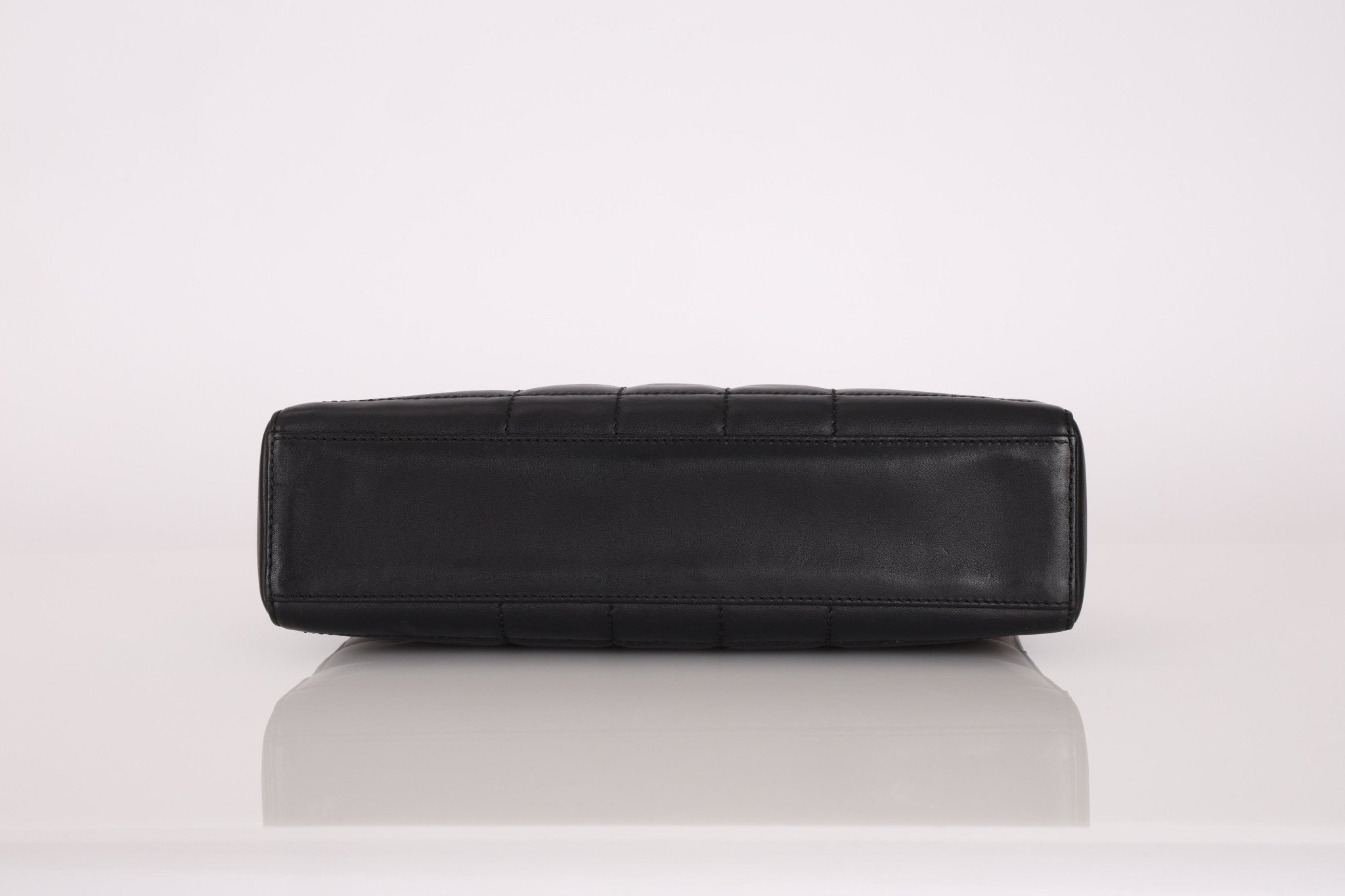 Chanel 2002 Lambskin Chocolate Bar Chain Camera Bag 24K GP - FashioNica