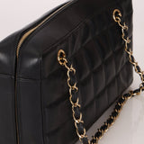 Chanel 2002 Lambskin Chocolate Bar Chain Camera Bag 24K GP - FashioNica