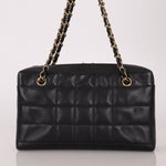 Chanel 2002 Lambskin Chocolate Bar Chain Camera Bag 24K GP - FashioNica