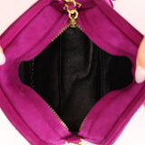 Chanel 2002 Magenta Suede Tassel Camera Bag 24K GP - FashioNica