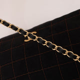 Chanel 2002 Suede Chocolate Bar Camera Bag 24K GP - FashioNica