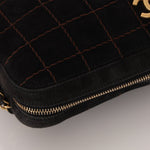 Chanel 2002 Suede Chocolate Bar Camera Bag 24K GP - FashioNica
