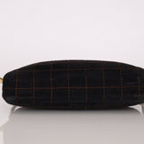 Chanel 2002 Suede Chocolate Bar Camera Bag 24K GP - FashioNica