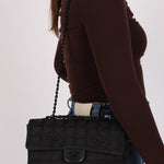 Chanel 2002 Travel Ligne Incognito Medium Flap Bag - FashioNica