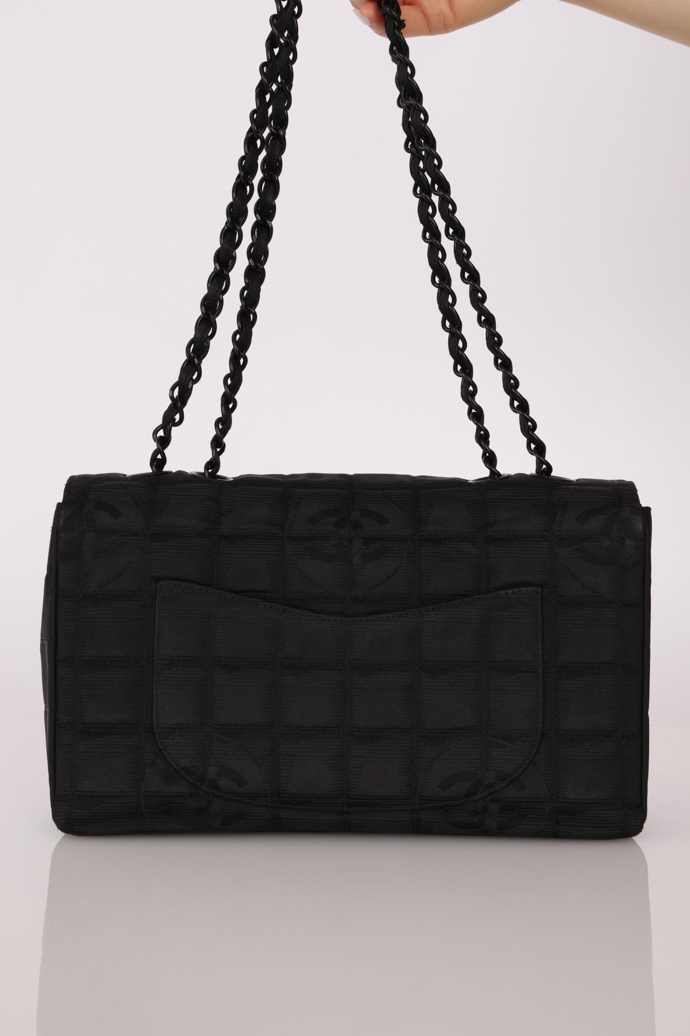 Chanel 2002 Travel Ligne Incognito Medium Flap Bag - FashioNica