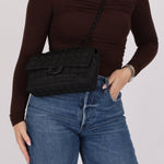 Chanel 2002 Travel Ligne Incognito Medium Flap Bag - FashioNica