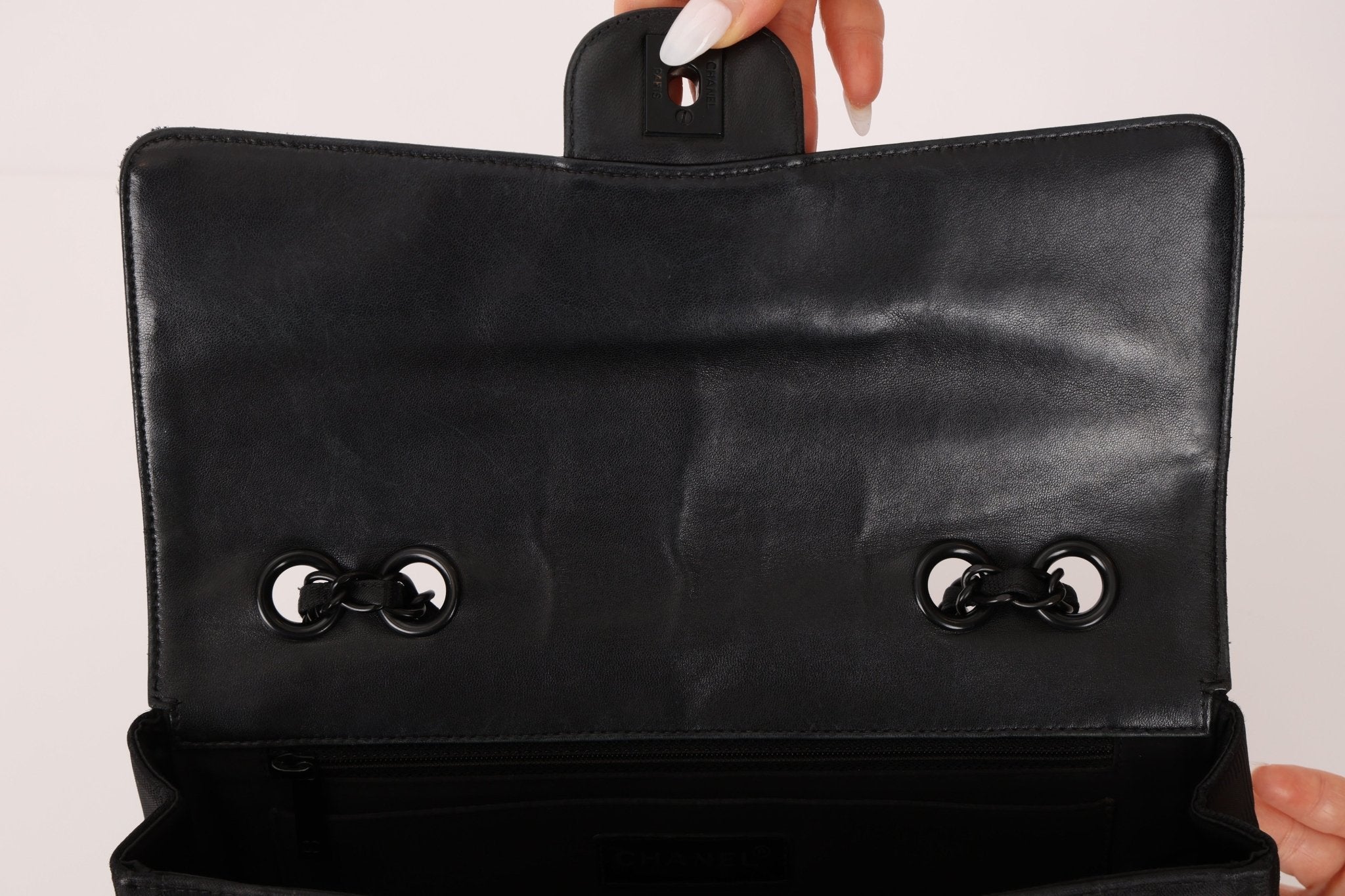 Chanel 2002 Travel Ligne Incognito Medium Flap Bag - FashioNica