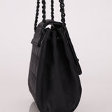 Chanel 2002 Travel Ligne So Black Tunlock Mini Flap - FashioNica