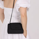 Chanel 2002 Travel Ligne So Black Tunlock Mini Flap - FashioNica