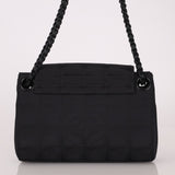 Chanel 2002 Travel Ligne So Black Tunlock Mini Flap - FashioNica