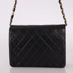Chanel 2003 Lambskin Turnlock Square Single Half Flap - FashioNica