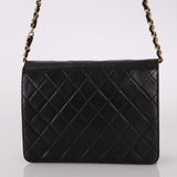 Chanel 2003 Lambskin Turnlock Square Single Half Flap - FashioNica