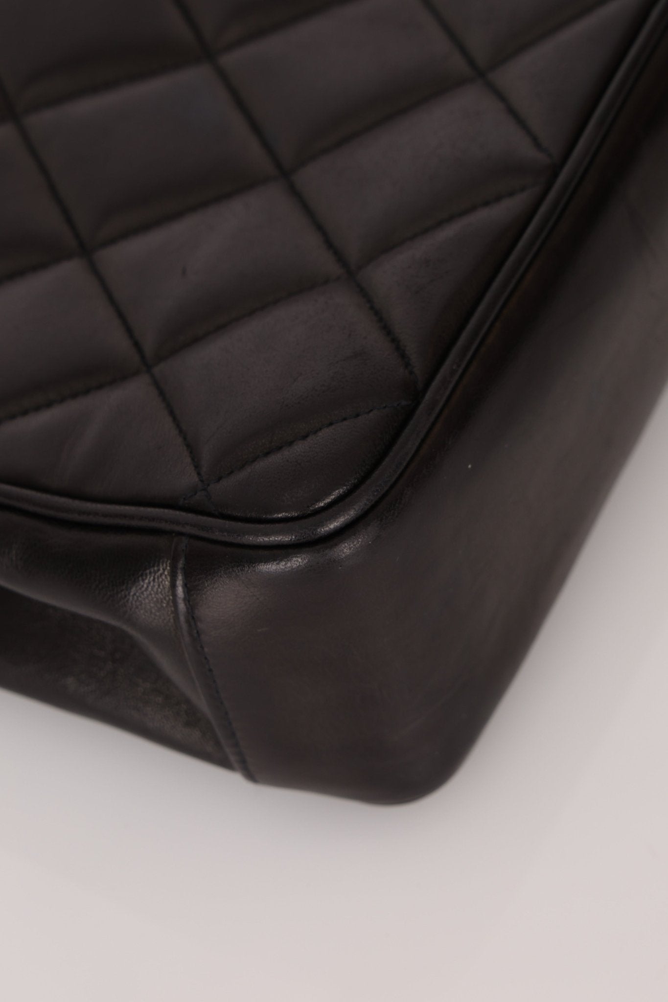 Chanel 2003 Lambskin XL Logo Tote 24K GP - FashioNica