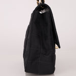 Chanel 2003 Nylon Chocolate Bar Medium Single Flap GHW - FashioNica