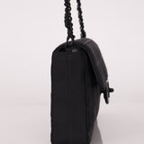 Chanel 2003 Nylon Incognito East West Chocolate Bar Flap - FashioNica