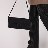 Chanel 2003 Nylon Incognito East West Chocolate Bar Flap - FashioNica