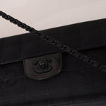 Chanel 2003 Nylon Incognito East West Chocolate Bar Flap - FashioNica