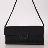 Chanel 2003 Nylon Incognito East West Chocolate Bar Flap - FashioNica