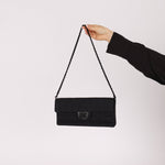 Chanel 2003 Nylon Incognito East West Chocolate Bar Flap - FashioNica