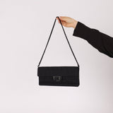 Chanel 2003 Nylon Incognito East West Chocolate Bar Flap - FashioNica