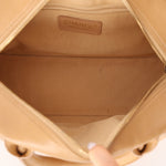 Chanel 2004 Beige Caviar Timeless Boston Bag 24k GP - FashioNica