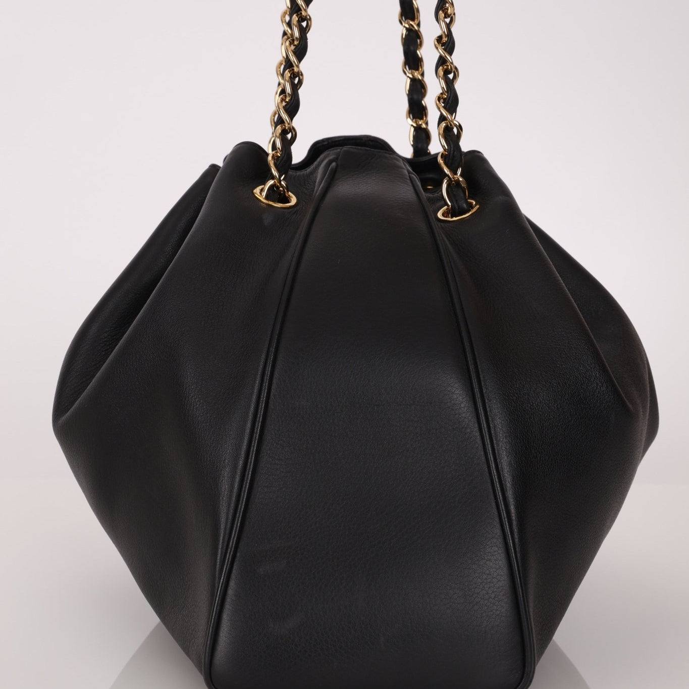 Chanel 2004 Calfskin Drawstring Bucket Bag - FashioNica