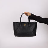 Chanel 2004 Calfskin Medium Cerf Executive Tote - FashioNica