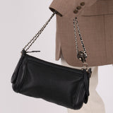Chanel 2004 Caviar Perforated Pulley Shoulder Bag - FashioNica