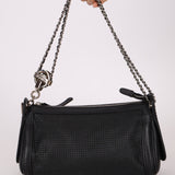 Chanel 2004 Caviar Perforated Pulley Shoulder Bag - FashioNica
