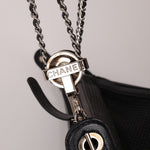 Chanel 2004 Caviar Perforated Pulley Shoulder Bag - FashioNica