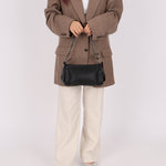 Chanel 2004 Caviar Perforated Pulley Shoulder Bag - FashioNica