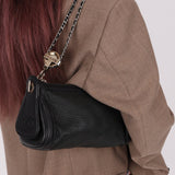 Chanel 2004 Caviar Perforated Pulley Shoulder Bag - FashioNica