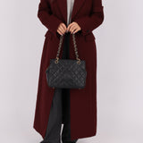 Chanel 2004 Caviar Timeless Zip Chain Tote - FashioNica