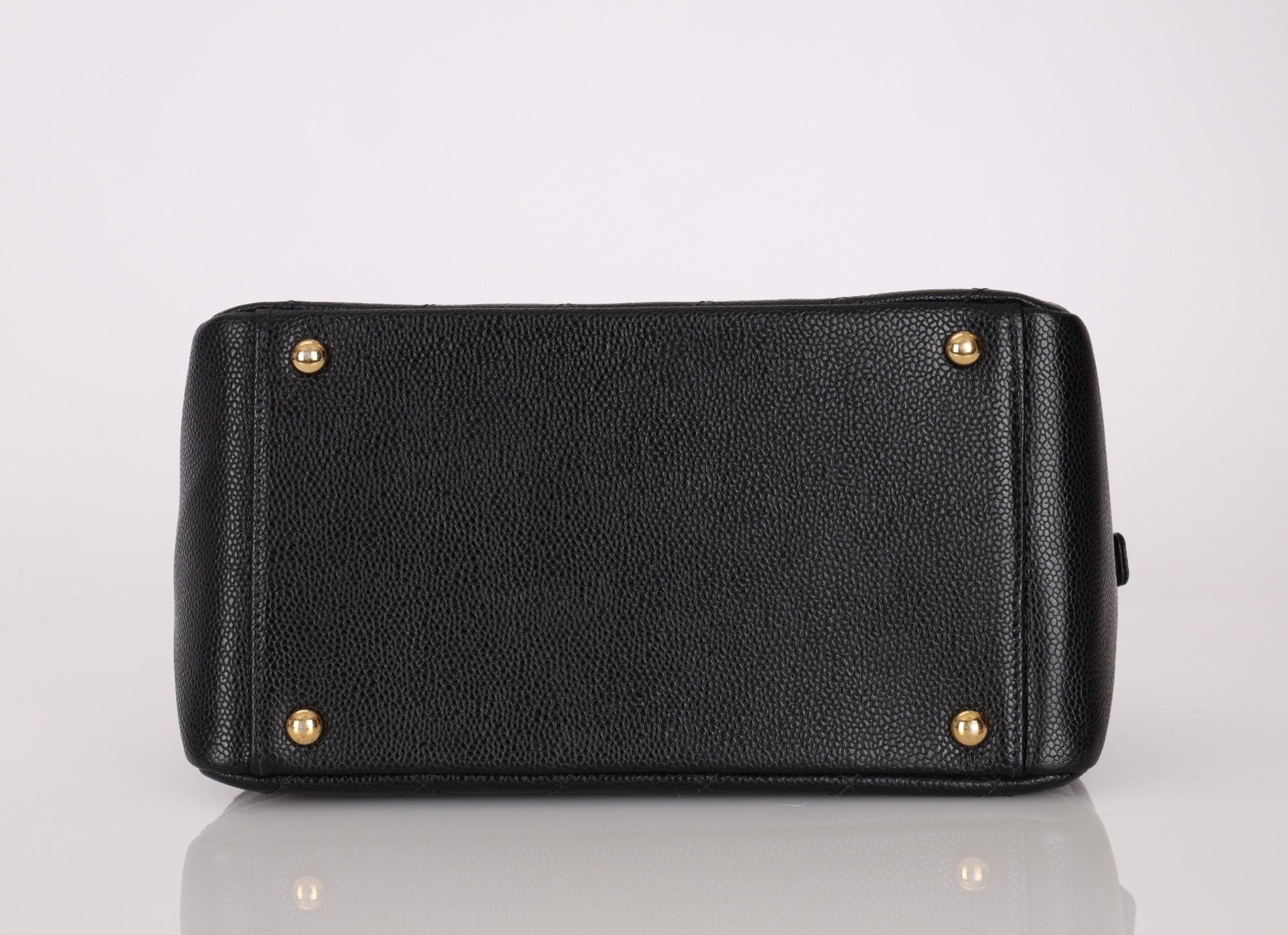 Chanel 2004 Caviar Timeless Zip Chain Tote - FashioNica